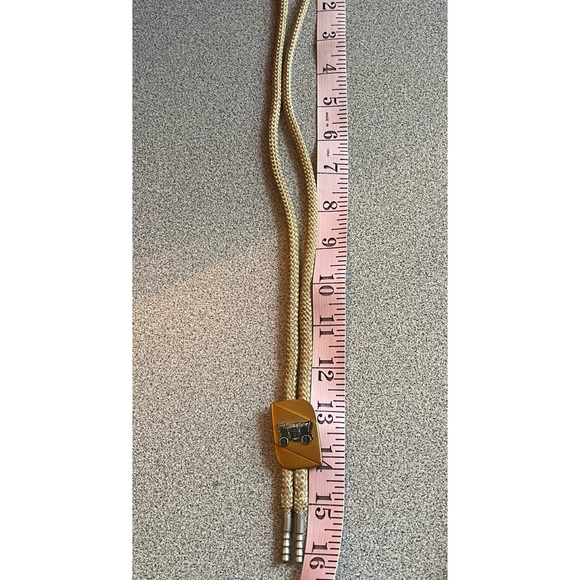 Vintage Wagon Western Bolo Neck Tie - Picture 4 of 6